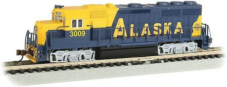 Bachmann 63569 N Scale EMD GP40 Standard DC Alaska Railroad