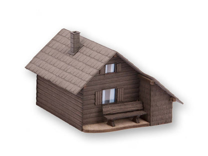 Noch 14339 HO Scale Mountain Hut Laser-Cut Kit