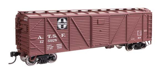 Walthers Mainline 910-40352 HO Scale 40' ARA Boxcar RTR Santa Fe #125928