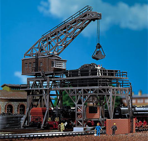 Faller 222137 N Scale Coaling Station -- 7-3/8 x 6-3/8" 18.9 x 16.2cm