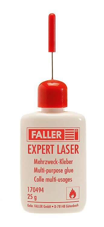 Faller 170494 A Scale Expert Laser Glue -- Multi-Purpose - 7/8oz 25g