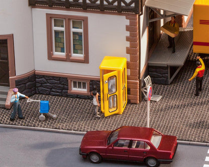 Faller 180955 HO Bundespost Telephone Booth Model Kit