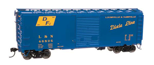 Walthers Mainline 910-45212 HO Scale 40' ACF Welded Boxcar RTR L&N #46805