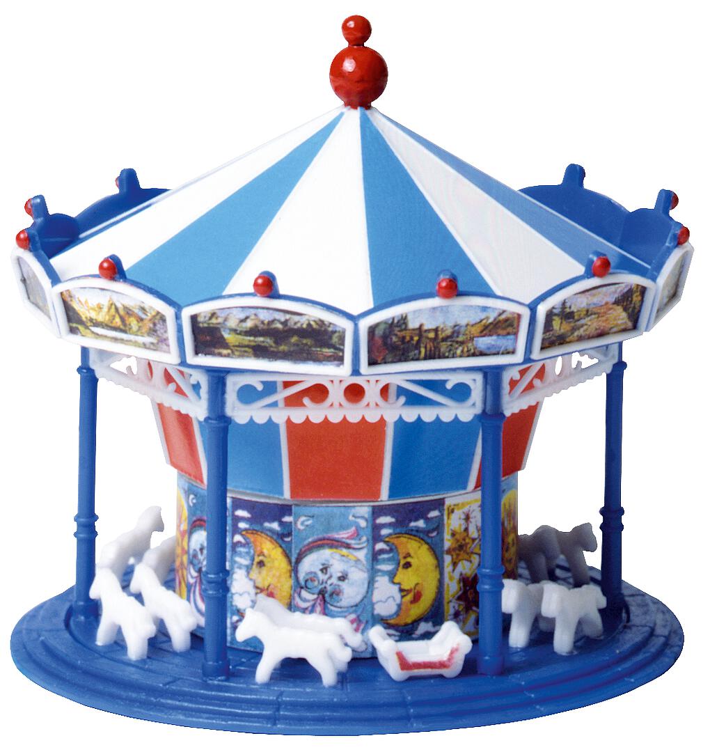 Faller 242316 N Scale Children's Merry-Go-Round Model Kit