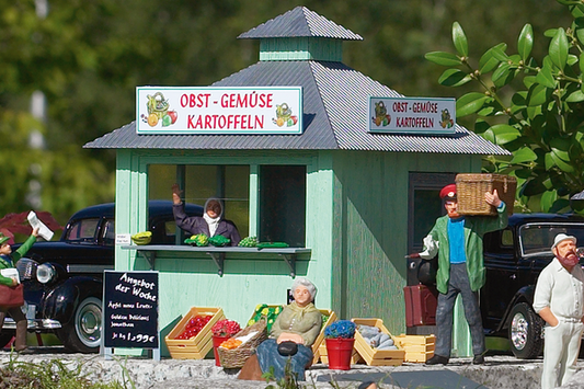 Piko 62117 G Scale Fresh Produce Stand Kit