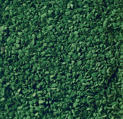 Walthers SceneMaster 949-1208 HO Scale Leaves Ground Cover -- Dark Green