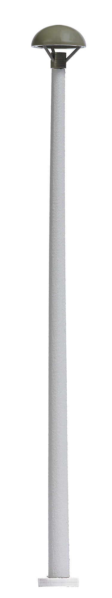 Busch 4113 HO Scale Mushroom-Top Platform Light with Concrete Mast -- Yellow Light, 4-3/16"  10.6cm Tall