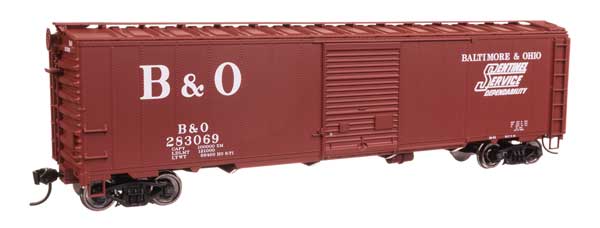 Walthers Mainline 910-46506 HO Scale 50' AAR Boxcar RTR B&O #283069