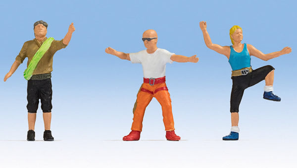 Noch 17872 O Scale Recreation & Sports -- Rock Climbers pkg(3)