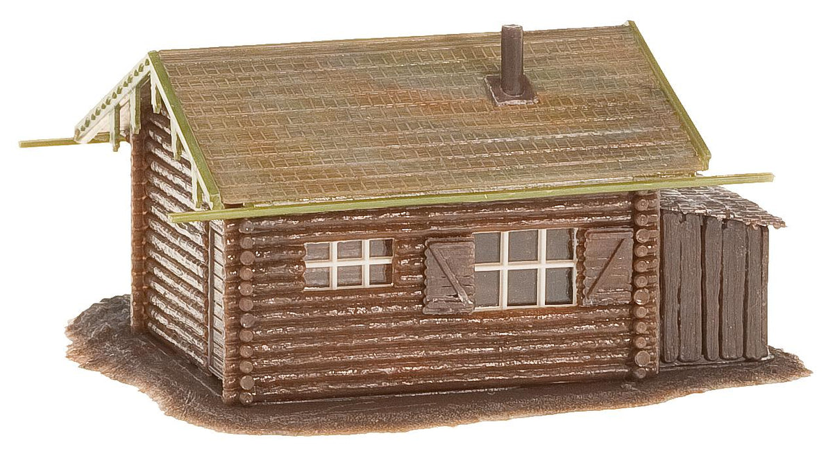 Faller 130293 HO Scale Forest Log Cabin Building Kit