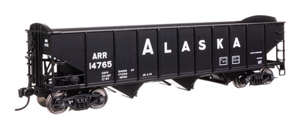 Walthers Mainline 910-56736 HO Scale 70-Ton AAR Hopper RTR Alaska #14765