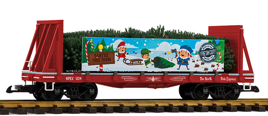 Piko 38980 G Scale Santa's Tree Farm Transport