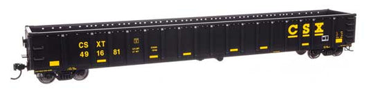 Walthers Mainline 910-6465 HO Scale 68' Railgon Gondola CSX #491681