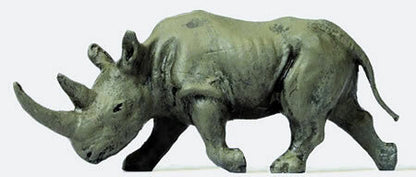 Preiser 29522 HO Scale Animal -- African Rhinoceros #2