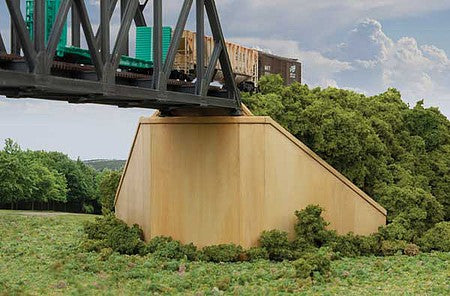 Walthers Cornerstone 933-3881 N Scale Bridge Abutment 2-Pack -- Kit