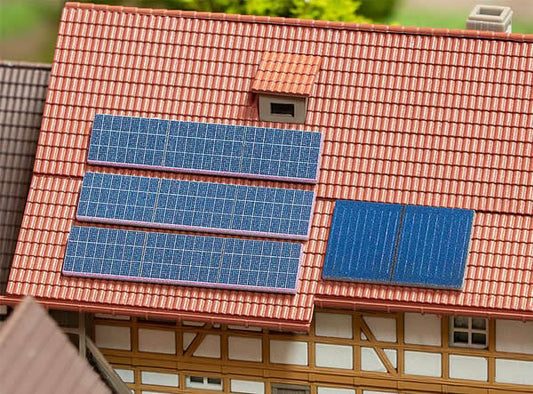 Faller 272916 N Scale Solar Panels -- 3 Styles pkg(11)