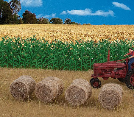 Walthers SceneMaster 949-4157 HO Scale Round Hay Bale -- 20-Pack