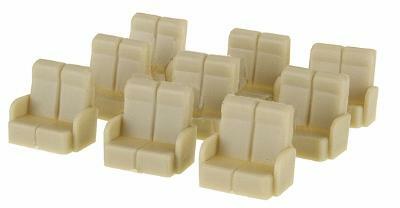 Palace Car Co 500136 HO Scale Passenger Car Seating -- Streamliner Seats pkg(36)