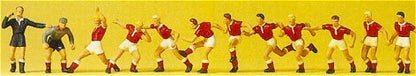 Preiser 10075 HO Scale Recreation & Sports -- Soccer Team
