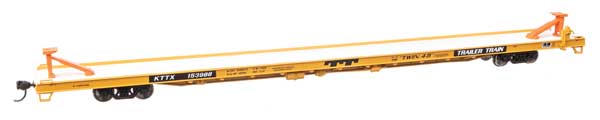 Walthers Mainline 910-5741 HO Scale 89' Channel Flatcar KTTX #153988