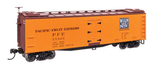 Walthers Mainline 910-41236 HO Scale 40' Early Reefer RTR PFE WP #55066