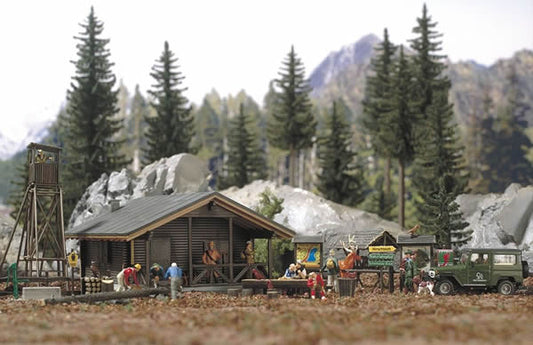 Busch 6042 HO Scale Forest Recreational Accessory Set