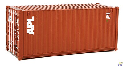 Walthers SceneMaster 949-8061 HO Scale 20' Container - Assembled -- APL