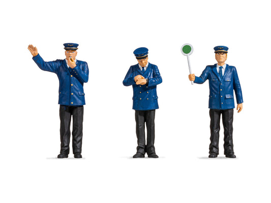 Noch 17300 G Scale German Railway Officials Figure Set
