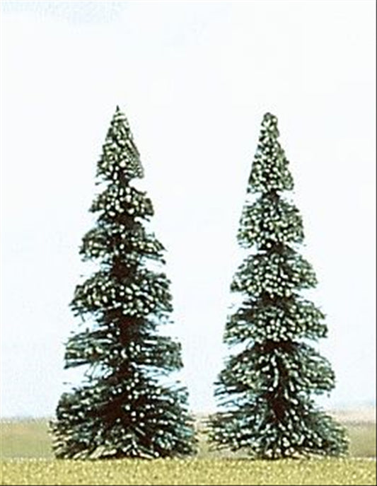 Busch 6106 HO Scale Fir Trees, pkg(2)