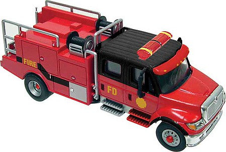 Walthers SceneMaster 949-11920 HO Scale International(R) 7600 Fire Truck