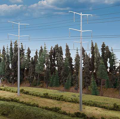 Walthers Cornerstone 933-3343 HO Scale Modern High Voltage Transmission Towers