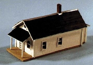 Blair Line 379 Z Scale Laser-Cut Shotgun House 3/4 x 2-1/8 1.8 x 5.3cm