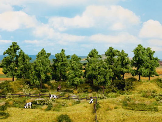 Noch 24603 All Scale Deciduous Trees -- 1-9/16 to 3-15/16" 4 to 10cm Tall (16)