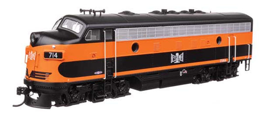 Walthers Mainline 910-21400 HO Scale EMD F7 A-B Set ESU Sound DCC BLE #714A/714B