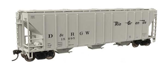 Walthers Mainline 910-49411 HO Scale 50' PS2-CD Hopper RTR DRGW #15095