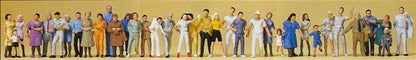 Preiser 14412 HO Scale Pedestrians pkg(36)