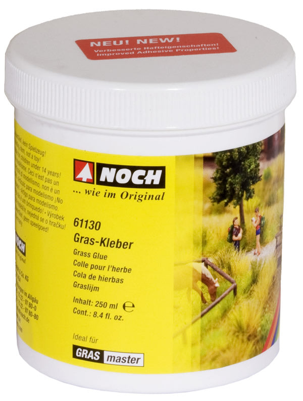 Noch 61130 All Scale Grass Glue -- 8-7/16oz 250mL