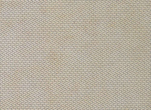 Faller 170600 HO Scale Embossed Panel Building Material Sheet -- Sidewalk