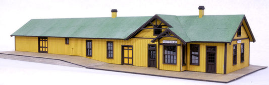 Banta Model Works 2098 HO Scale Chama Depot Kit