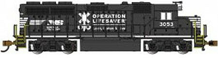 Bachmann 63565 N Scale EMD GP40 Standard DC Norfolk Southern