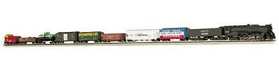 Bachmann 24009 N Scale Empire Builder Train Set Northern 4-8-4 ATSF