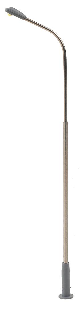 Faller 180200 HO Scale LED Street Lamp, Whip-Style, Cold White