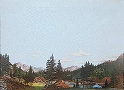 Walthers SceneMaster 949-702 HO Scale Background Scene Tall Timber