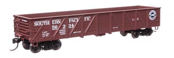 Walthers Mainline 910-56119 HO Scale 40' Gondola RTR SP #56334