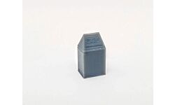 All Scale Miniatures 1600848 N Square Trash Can 5-Pack