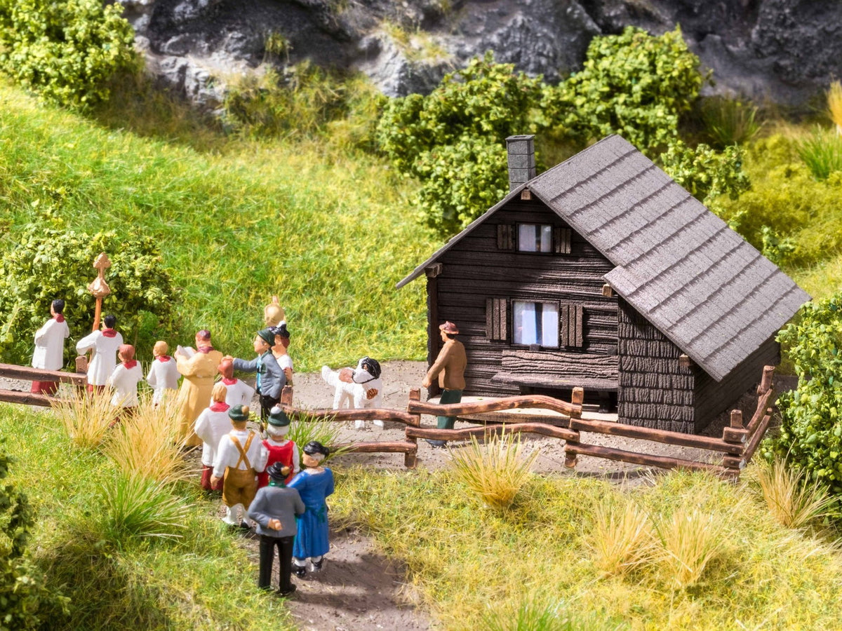 Noch 14339 HO Scale Mountain Hut Laser-Cut Kit