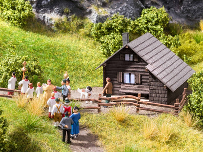 Noch 14339 HO Scale Mountain Hut Laser-Cut Kit