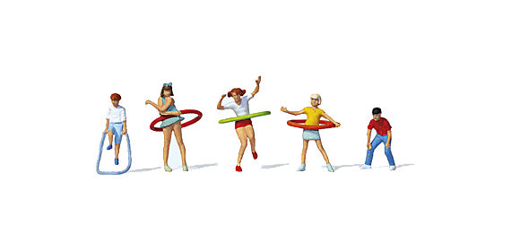 Preiser 10767 HO Scale Children Playing Figure Set