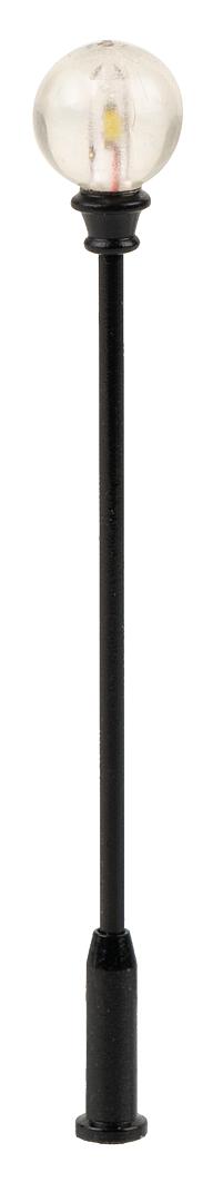 Faller 180204 HO Scale Pole-Top Globe LED Park Light, Cold White