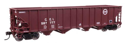Walthers Mainline 910-57801 HO Scale 50' 100-Ton Hopper RTR C&EI #587777